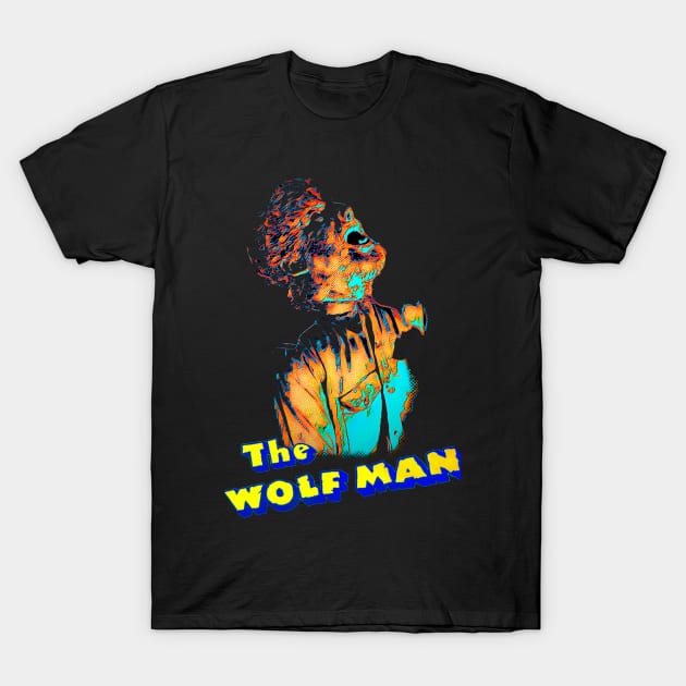 The Wolf Man T-Shirt by Fred_art_61